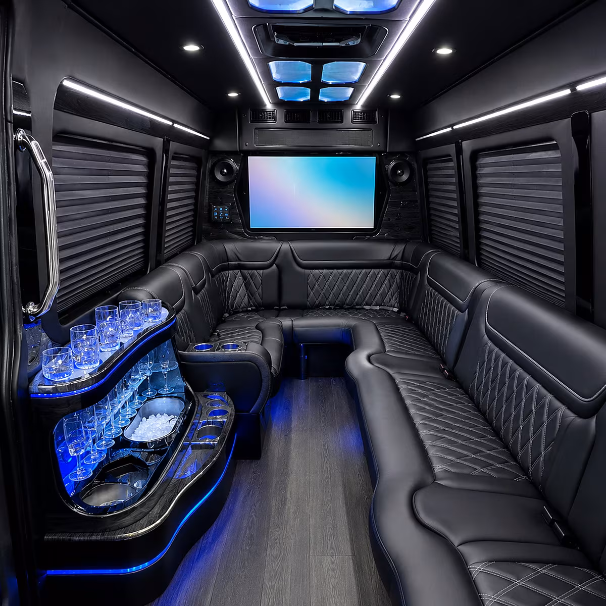 Santa Ana Party Bus Rental